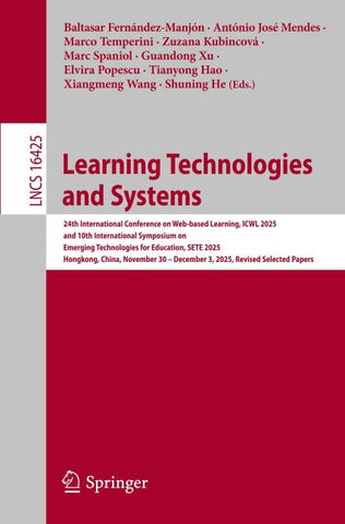 Learning Technologies and Systems