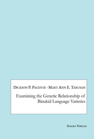 Examining the Genetic Relationship of Binukid Language Varieties