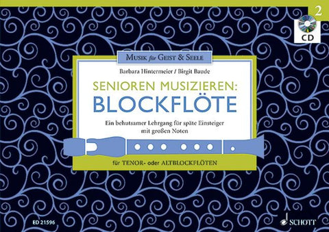 Senioren musizieren: Blockflöte