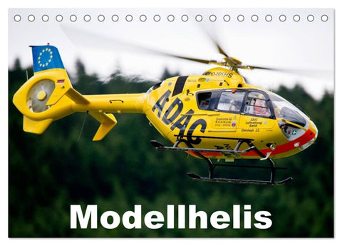 Modellhelis (Tischkalender 2026 DIN A5 quer), CALVENDO Monatskalender