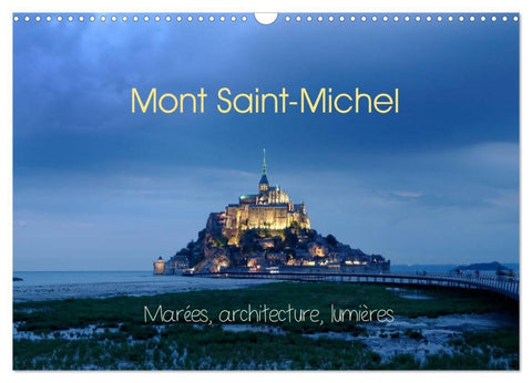 Mont Saint-Michel (Calendrier mural 2027 DIN A3 vertical), CALVENDO calendrier mensuel
