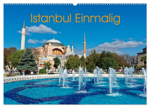 Istanbul Einmalig (Wandkalender 2026 DIN A2 quer), CALVENDO Monatskalender