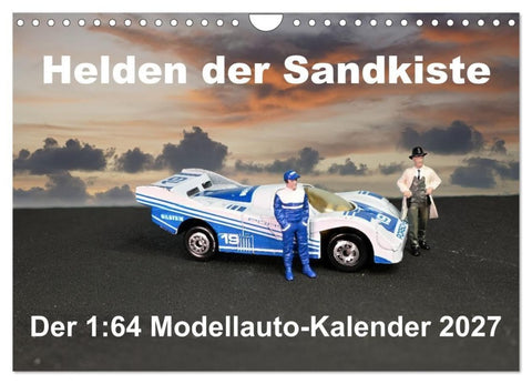 Helden der Sandkiste (Wandkalender 2027 DIN A4 quer), CALVENDO Monatskalender