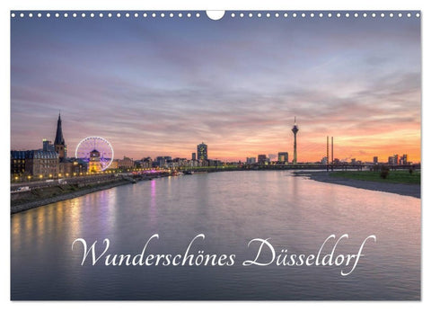 Wunderschönes Düsseldorf (Wandkalender 2027 DIN A3 quer), CALVENDO Monatskalender