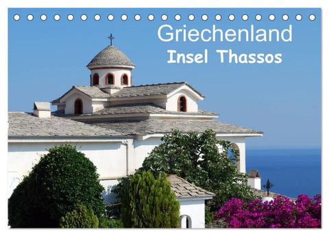 Griechenland - Insel Thassos (Tischkalender 2027 DIN A5 quer), CALVENDO Monatskalender
