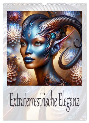 Extraterrestrische Eleganz (Wandkalender 2027 DIN A3 hoch), CALVENDO Monatskalender