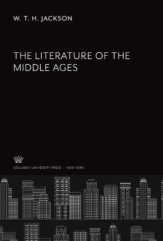 The Literature of the Middle Ages