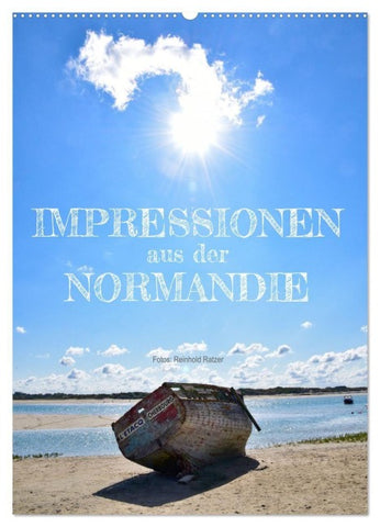 Impressionen aus der Normandie (Wandkalender 2027 DIN A2 hoch), CALVENDO Monatskalender