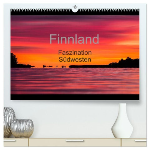 Finnland - Faszination Südwesten (hochwertiger Premium Wandkalender 2027 DIN A2 quer), Kunstdruck in Hochglanz
