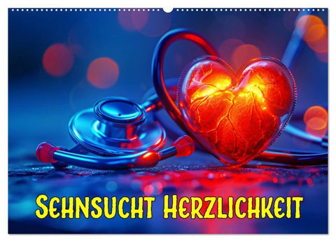 Sehnsucht Herzlichkeit (Wandkalender 2027 DIN A2 quer), CALVENDO Monatskalender
