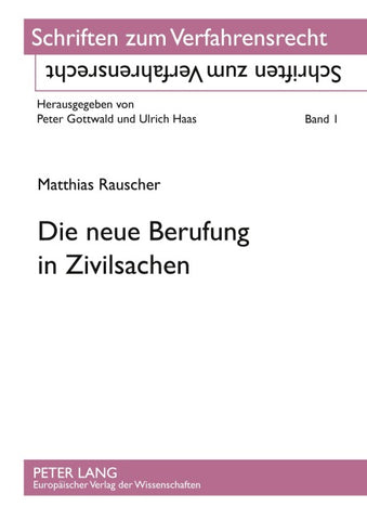 Die neue Berufung in Zivilsachen