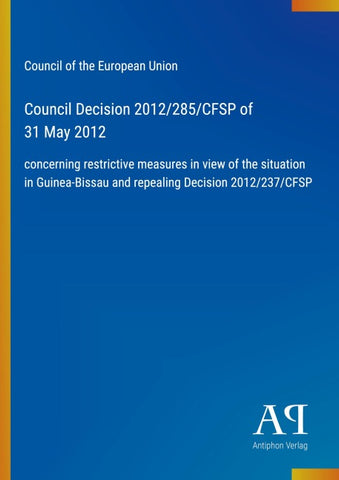 Council Decision 2012/285/CFSP of 31 May 2012