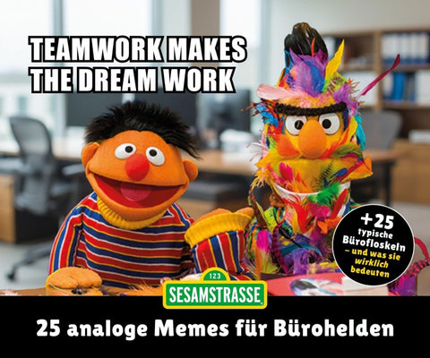 Teamwork makes the dream work I Sesamstraße