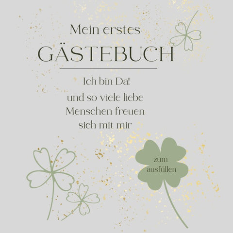 Mein erstes Gästebuch