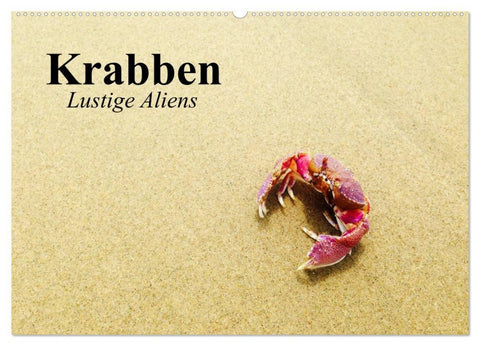 Krabben. Lustige Aliens (Wandkalender 2026 DIN A2 quer), CALVENDO Monatskalender