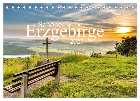 Schönes Erzgebirge (Tischkalender 2027 DIN A5 quer), CALVENDO Monatskalender