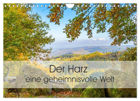 Der Harz - eine geheimnisvolle Welt (Wandkalender 2027 DIN A4 quer), CALVENDO Monatskalender