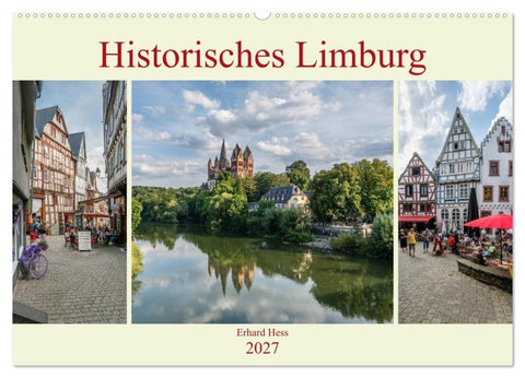 Historisches Limburg (Wandkalender 2027 DIN A2 quer), CALVENDO Monatskalender