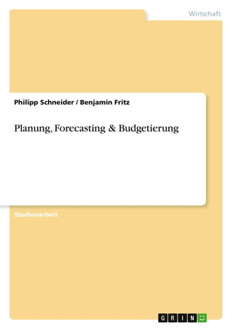 Planung, Forecasting & Budgetierung
