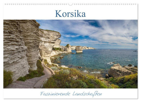 Korsika - Faszinierende Landschaften (Wandkalender 2027 DIN A2 quer), CALVENDO Monatskalender