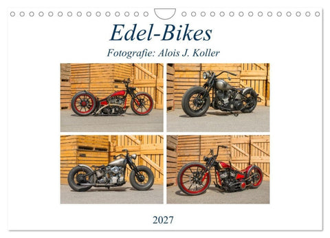 Edel-Bikes 2027 (Wandkalender 2027 DIN A4 quer), CALVENDO Monatskalender