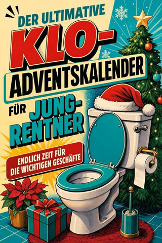 Der ultimative Klo-Adventskalender für Jung-Rentner