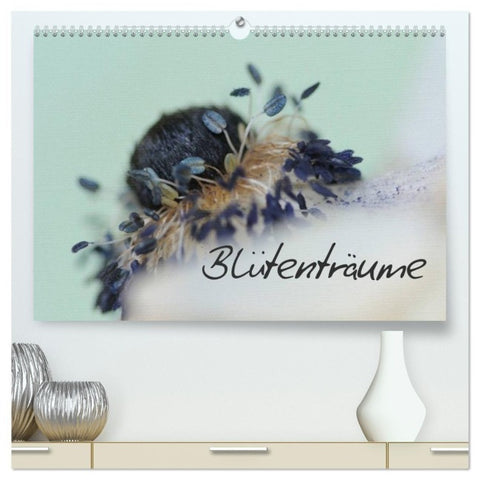 Blütenträume (hochwertiger Premium Wandkalender 2027 DIN A2 quer), Kunstdruck in Hochglanz