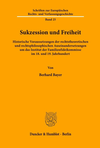 Sukzession und Freiheit.