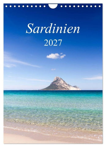 Sardinien (Wandkalender 2027 DIN A4 hoch), CALVENDO Monatskalender
