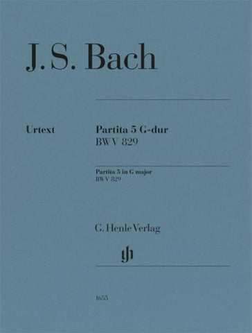Johann Sebastian Bach - Partita Nr. 5 G-dur BWV 829
