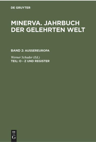 O - Z und Register