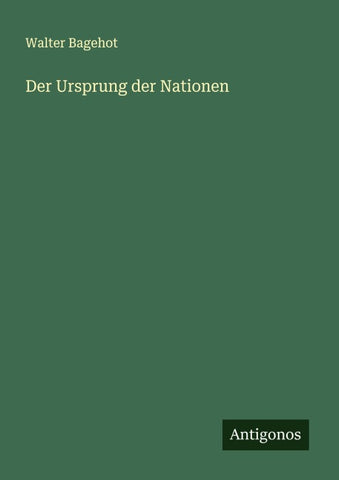 Der Ursprung der Nationen