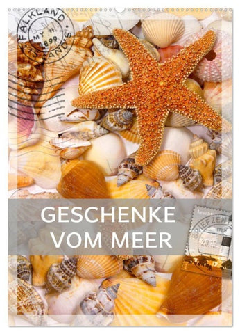 Geschenke vom Meer (Wandkalender 2027 DIN A2 hoch), CALVENDO Monatskalender