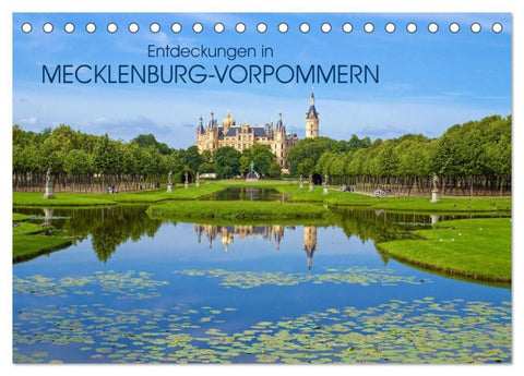Entdeckungen in Mecklenburg-Vorpommern (Tischkalender 2027 DIN A5 quer), CALVENDO Monatskalender