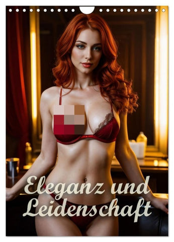 Eleganz und Leidenschaft (Wandkalender 2027 DIN A4 hoch), CALVENDO Monatskalender