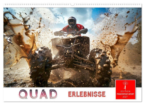 Quad Erlebnisse (Wandkalender 2027 DIN A2 quer), CALVENDO Monatskalender