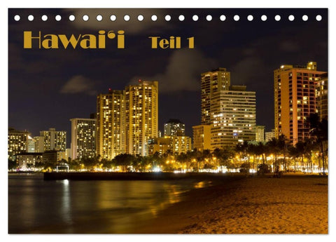 Hawai'i - Teil 1 (Tischkalender 2026 DIN A5 quer), CALVENDO Monatskalender