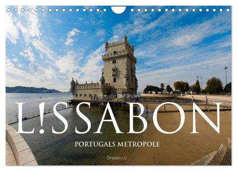 Lissabon - Portugals Metropole (Wandkalender 2026 DIN A4 quer), CALVENDO Monatskalender