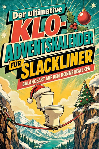 Der ultimative Klo-Adventskalender für Slackliner