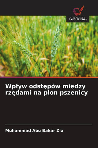 Wp¿yw odst¿pów mi¿dzy rz¿dami na plon pszenicy