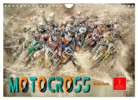 Motocross extrem (Wandkalender 2027 DIN A4 quer), CALVENDO Monatskalender