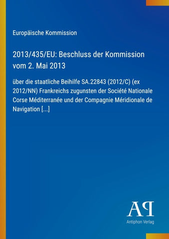 2013/435/EU: Beschluss der Kommission vom 2. Mai 2013
