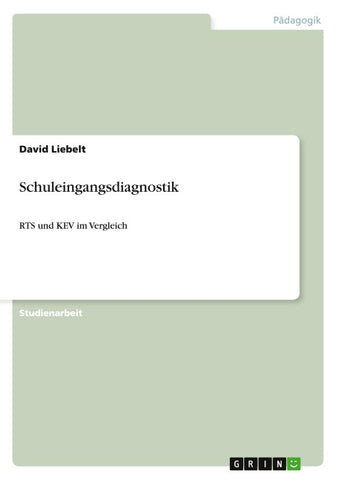 Schuleingangsdiagnostik