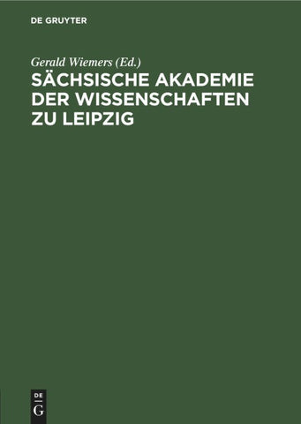 Sächsische Akademie der Wissenschaften zu Leipzig
