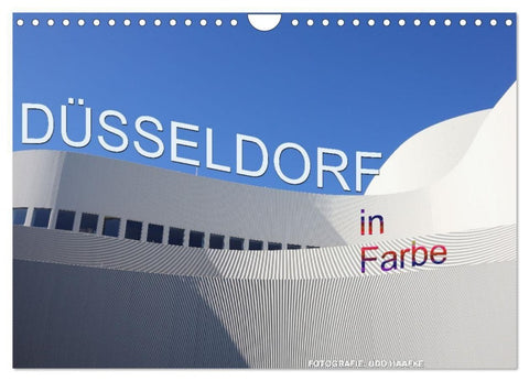 Düsseldorf in Farbe (Wandkalender 2027 DIN A4 quer), CALVENDO Monatskalender