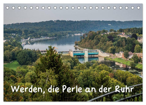 Werden, die Perle an der Ruhr (Tischkalender 2026 DIN A5 quer), CALVENDO Monatskalender
