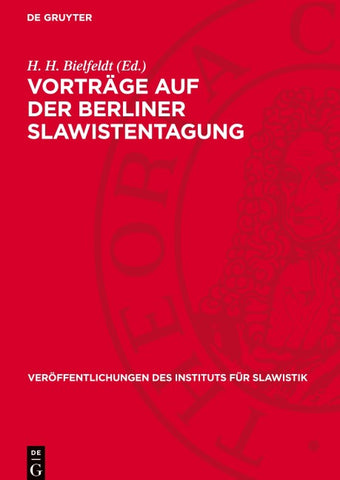 Vorträge auf der Berliner Slawistentagung