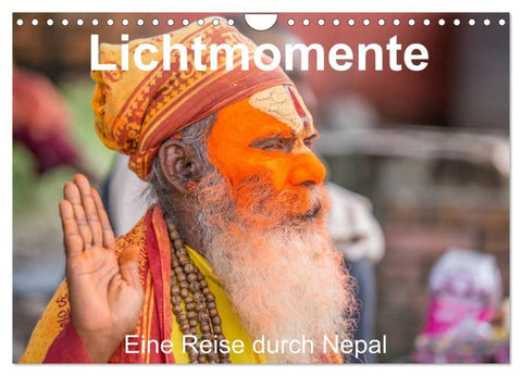 Lichtmomente - Eine Reise durch Nepal (Wandkalender 2027 DIN A4 quer), CALVENDO Monatskalender