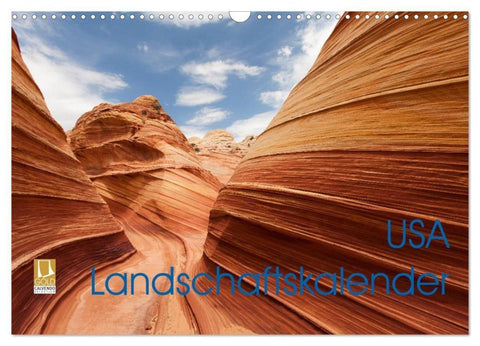 USA Landschaftskalender (Wandkalender 2027 DIN A3 quer), CALVENDO Monatskalender