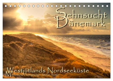 Sehnsucht Dänemark - Danmark (Tischkalender 2027 DIN A5 quer), CALVENDO Monatskalender
